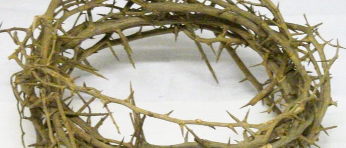 Jesus Wears A Crown of Thorns